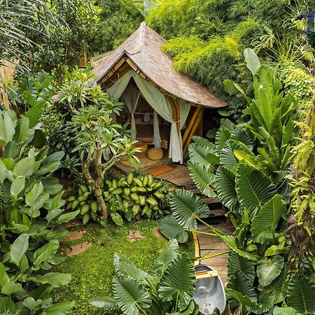 Wahem Eco Bamboo - Magical Bamboo House Ubud Bali Villa ภายนอก รูปภาพ