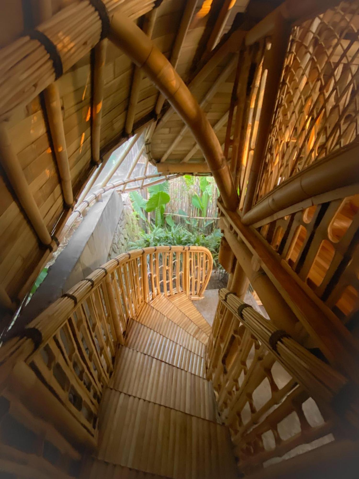 Wahem Eco Bamboo - Magical Bamboo House Ubud Bali Villa ภายนอก รูปภาพ