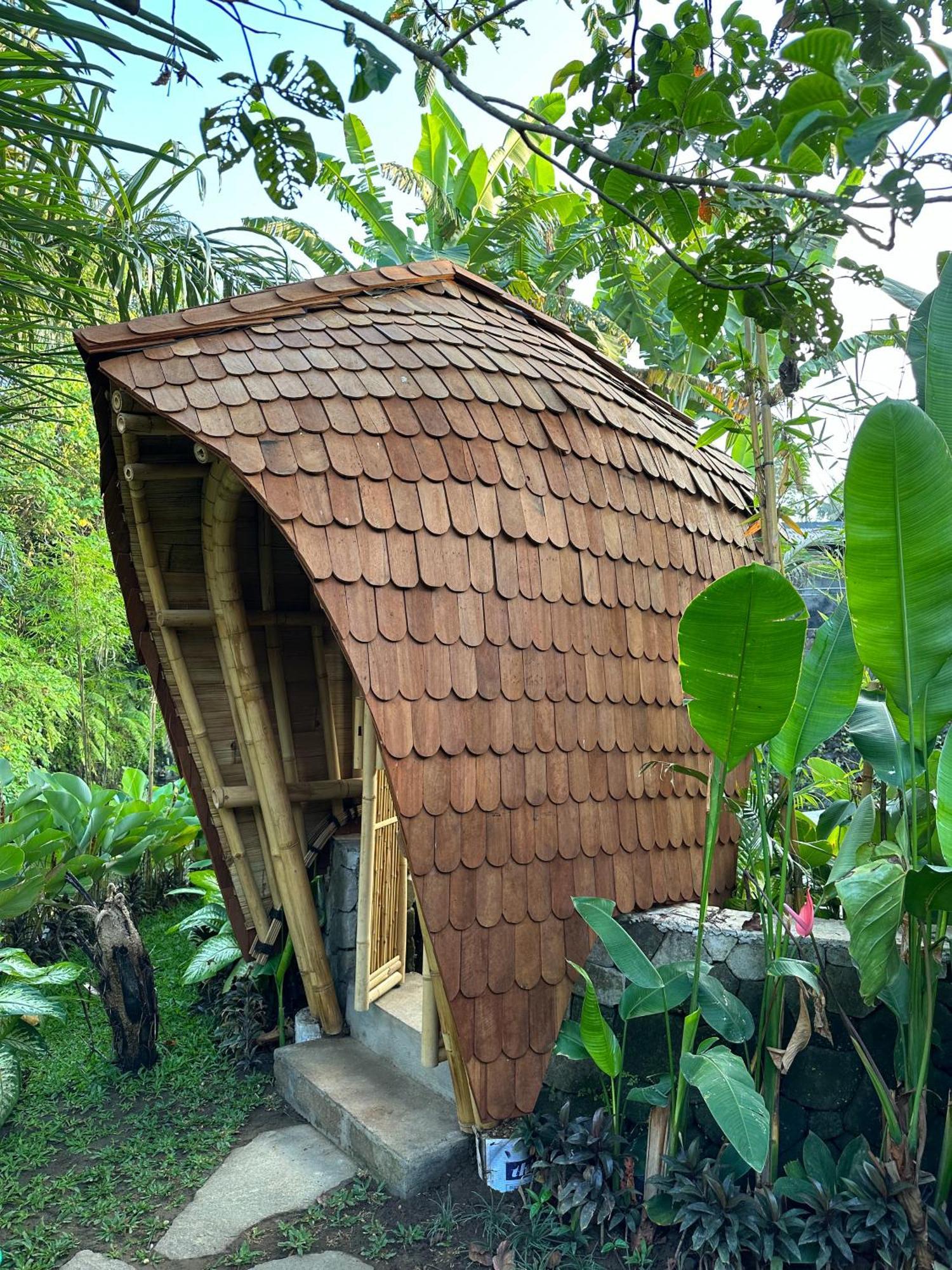 Wahem Eco Bamboo - Magical Bamboo House Ubud Bali Villa ภายนอก รูปภาพ