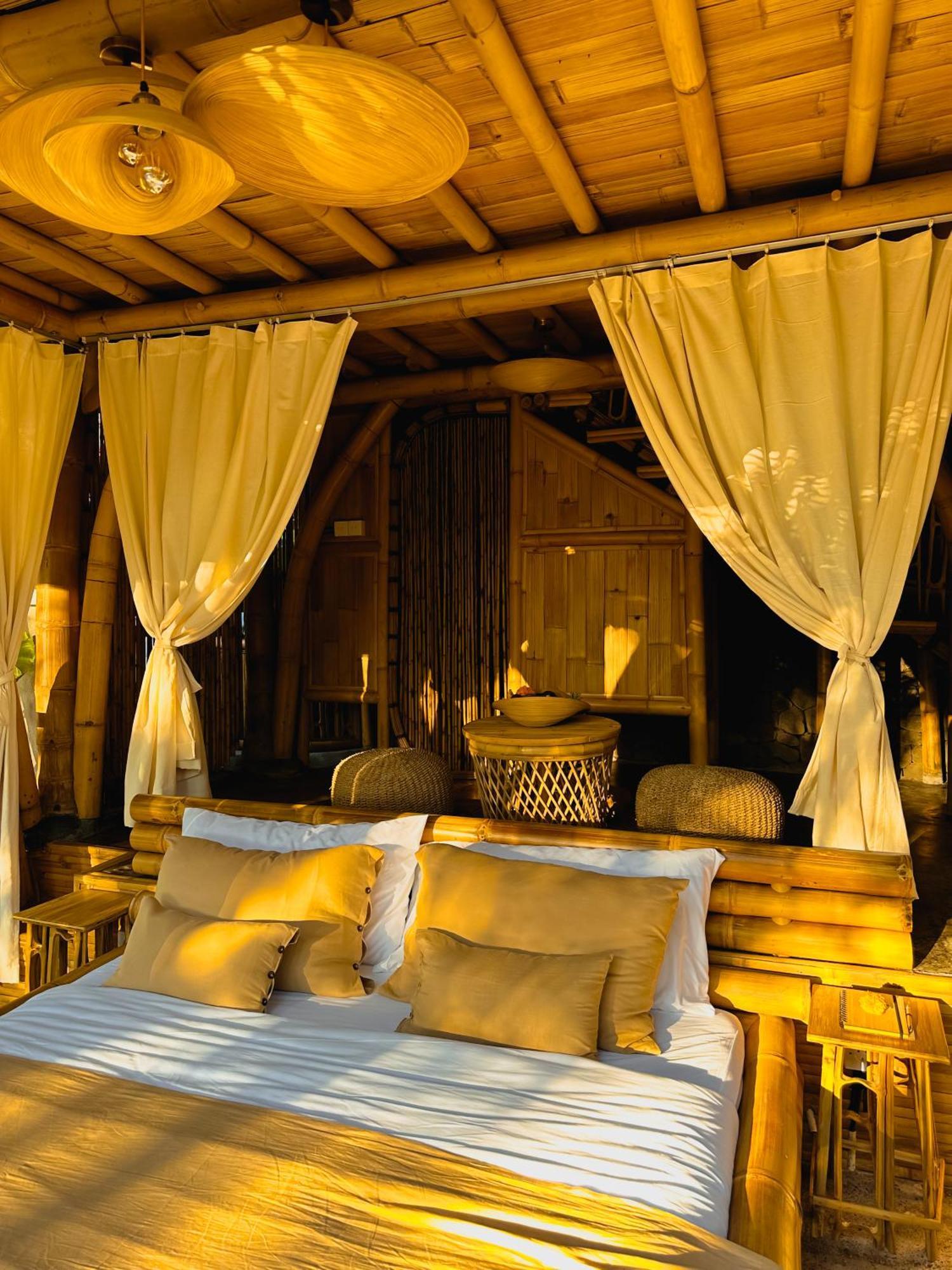 Wahem Eco Bamboo - Magical Bamboo House Ubud Bali Villa ภายนอก รูปภาพ