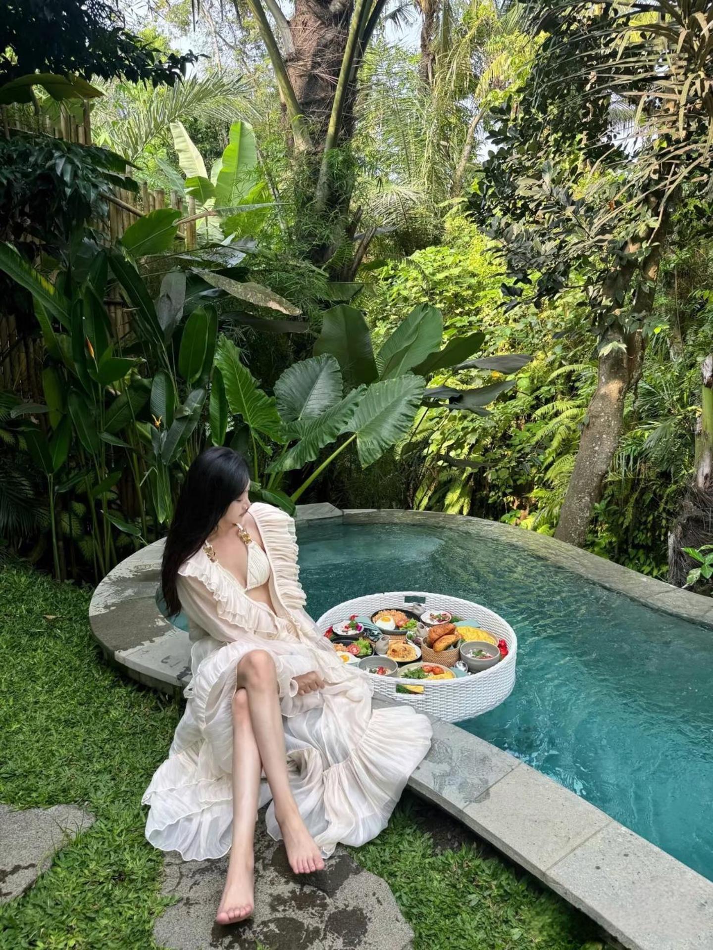 Wahem Eco Bamboo - Magical Bamboo House Ubud Bali Villa ภายนอก รูปภาพ